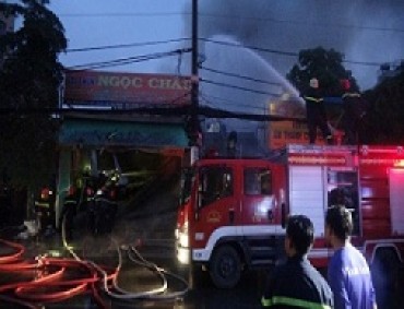 Cháy Tại Chi Nhánh Công Ty CP PT TM Ngọc Châu, 306 Hồng Lạc, Phường 11, Quận Tân Bình